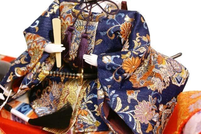 久月】雛人形 七人揃 「よろこび雛」オルゴール付き ケース入り 【久月